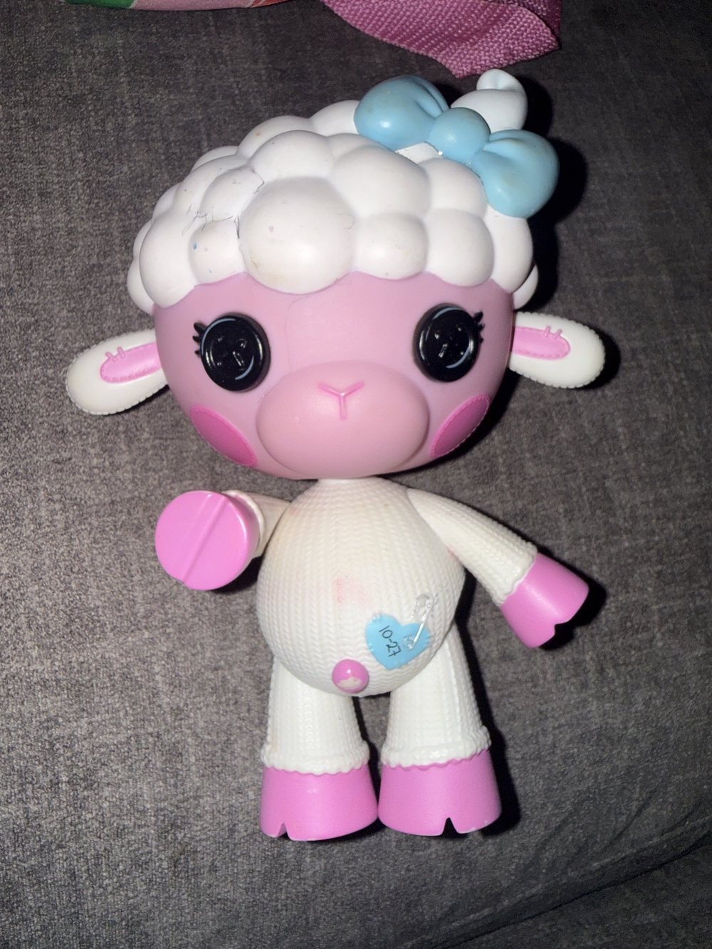 Rare Lalaloopsy Pet Pals Wooly Fuzzy Fleece Lamb 7.5” Doll